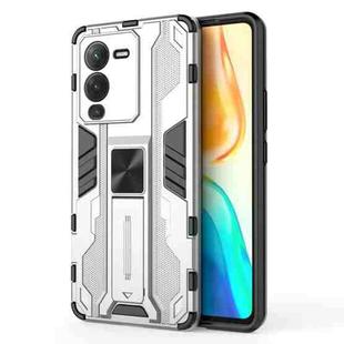 For vivo S15 Supersonic PC + TPU Shock-proof Phone Case(Silver)