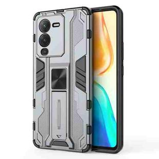 For vivo S15 Supersonic PC + TPU Shock-proof Phone Case(Grey)
