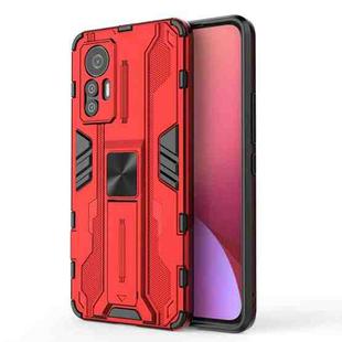 For Xiaomi 12 Lite 5G Asian and EU Version Supersonic PC + TPU Shock-proof Phone Case(Red)
