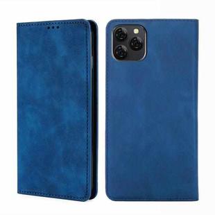 For Blackview A95 Skin Feel Magnetic Horizontal Flip Leather Phone Case(Blue)