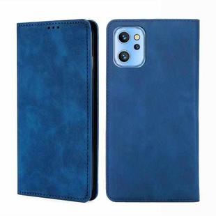 For UMIDIGI A13  / A13 Pro / A13S Skin Feel Magnetic Horizontal Flip Leather Phone Case(Blue)