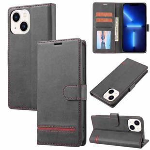 For iPhone 13 mini Classic Wallet Flip Leather Phone Case (Black)