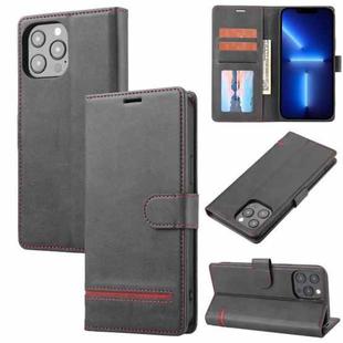 For iPhone 12 / 12 Pro Classic Wallet Flip Leather Phone Case(Black)