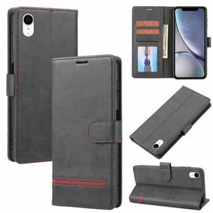For iPhone XR Classic Wallet Flip Leather Phone Case(Black)