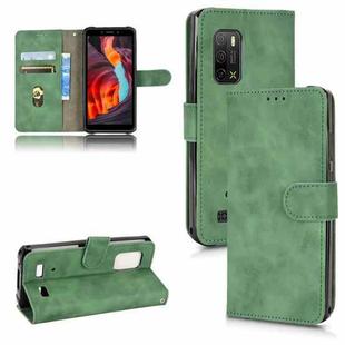 For Ulefone Armor X10 Skin Feel Magnetic Flip Leather Phone Case(Green)