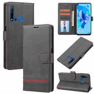 For Huawei P20 Lite 2019 / nova 5i Classic Wallet Flip Leather Phone Case(Black)