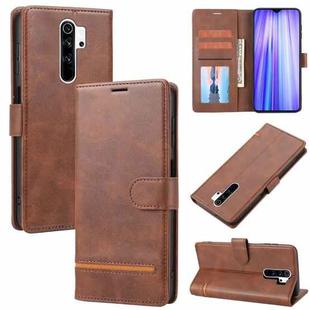 For Xiaomi Redmi 9 Classic Wallet Flip Leather Phone Case(Brown)