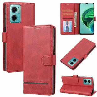 For Xiaomi Redmi 10 5G / Note 11E Classic Wallet Flip Leather Phone Case(Red)