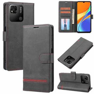 For Xiaomi Redmi 10A Classic Wallet Flip Leather Phone Case(Black)