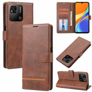 For Xiaomi Redmi 10C Classic Wallet Flip Leather Phone Case(Brown)