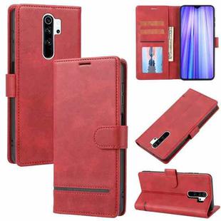 For Xiaomi Redmi Note 8 Pro Classic Wallet Flip Leather Phone Case(Red)
