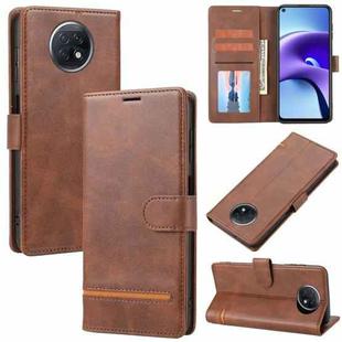 For Xiaomi Redmi Note 9T / 9 5G Classic Wallet Flip Leather Phone Case(Brown)