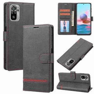 For Xiaomi Redmi Note 10 / 10S Classic Wallet Flip Leather Phone Case(Black)
