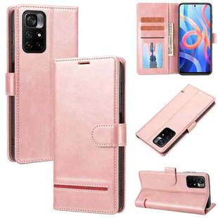 For Xiaomi Redmi Note 11 Pro Classic Wallet Flip Leather Phone Case(Pink)