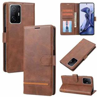 For Xiaomi 11T / 11T Pro Classic Wallet Flip Leather Phone Case(Brown)