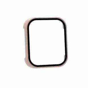 For OPPO Watch 2 46mm PC + Tempered Glass Watch Protective Case(Pink)