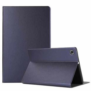 For Lenovo Tab M10 Plus 10.6 3rd Gen 2022 Voltage Craft Texture TPU Flip Leather Tablet Case(Dark Blue)