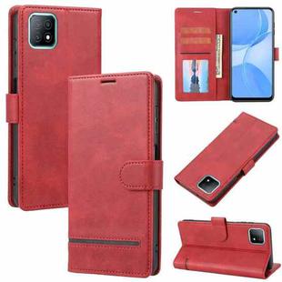 For OPPO A53 5G / A72 5G / A73 5G Classic Wallet Flip Leather Phone Case(Red)