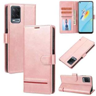 For OPPO A56 5G / A54 4G Classic Wallet Flip Leather Phone Case(Pink)
