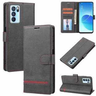 For OPPO Reno6 Pro Classic Wallet Flip Leather Phone Case(Black)