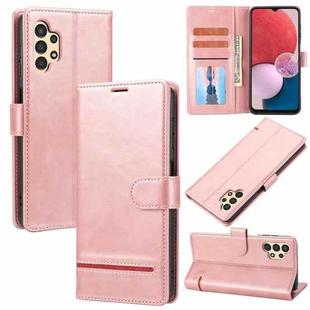 For Samsung Galaxy A32 5G Classic Wallet Flip Leather Phone Case(Pink)