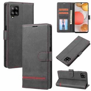 For Samsung Galaxy A42 5G Classic Wallet Flip Leather Phone Case(Black)