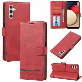 For Samsung Galaxy A13 5G Classic Wallet Flip Leather Phone Case(Red)