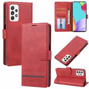 For Samsung Galaxy A53 5G Classic Wallet Flip Leather Phone Case(Red)