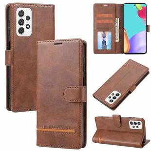 For Samsung Galaxy A53 5G Classic Wallet Flip Leather Phone Case(Brown)