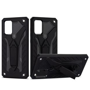 For Galaxy S20 Shockproof TPU + PC Protective Case with Holder(Black)