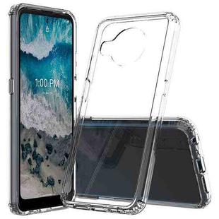 For Nokia X100 Scratchproof TPU + Acrylic Protective Case(Transparent)