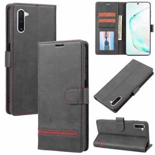 For Samsung Galaxy Note10 Classic Wallet Flip Leather Phone Case(Black)