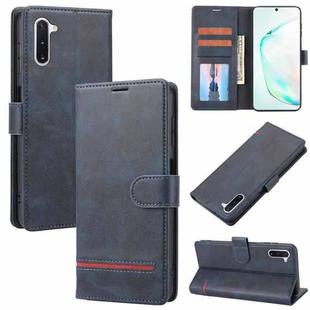 For Samsung Galaxy Note10 Classic Wallet Flip Leather Phone Case(Blue)