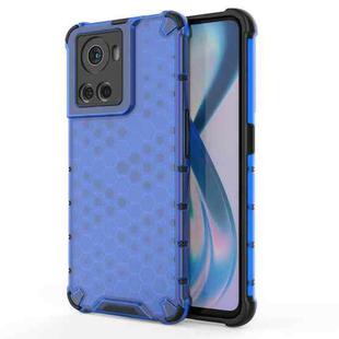 For OnePlus Ace 5G Shockproof Honeycomb PC + TPU Phone Case(Blue)