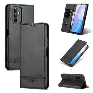 For Huawei Maimang 11 AZNS Magnetic Calf Texture Flip Leather Phone Case(Black)