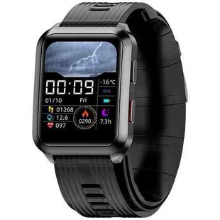 P60 1.65 inch TFT Screen Smart Watch, Support Balloon Blood Pressure Measurement/Body Temperature Monitoring(Black)