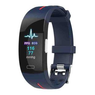 P3A 0.96 inch TFT Screen Smart Wristband, Support ECG Monitoring/Heart Rate Monitoring(Blue Red Black)