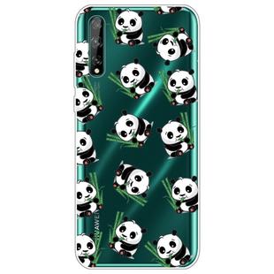 For Huawei Enjoy 10S Painted TPU Protective Case(Panda)