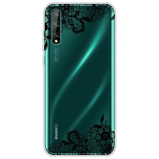 For Huawei Enjoy 10S Painted TPU Protective Case(Lace)