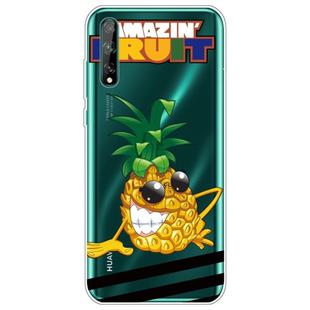 For Huawei Enjoy 10S Painted TPU Protective Case(Pineapple)