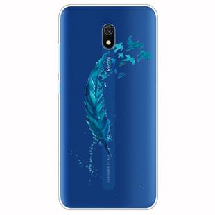 For Xiaomi Redmi 8A Painted TPU Protective Case(Feather)