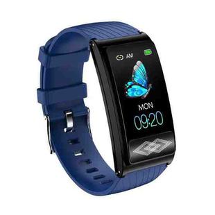P10 1.14 inch TFT Color Screen Smart Wristband, Support ECG Monitoring/Heart Rate Monitoring, Style: Heart Rate Strap Version(Blue)