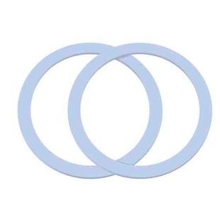 JOYROOM JR-Mag-M3 2 PCS MagSafe Magnetic Iron Sheet Sticker Ring(Blue)