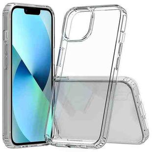 For iPhone 14 Shockproof Scratchproof TPU + Acrylic Phone Case (Transparent)