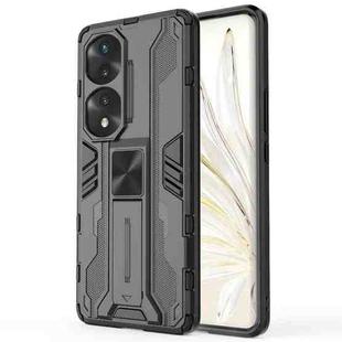For Honor 70 Pro 5G Supersonic PC + TPU Shock-proof Protective Case(Black)