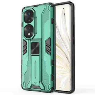For Honor 70 Pro 5G Supersonic PC + TPU Shock-proof Protective Case(Green)