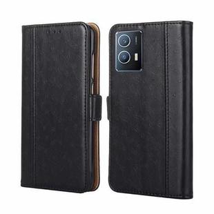 For vivo iQOO U5 Ostrich Texture Horizontal Flip Leather Case(Black)