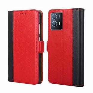 For vivo iQOO U5 Ostrich Texture Horizontal Flip Leather Case(Red)