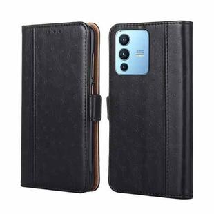 For vivo S12 Pro / V23 Pro Ostrich Texture Horizontal Flip Leather Case(Black)