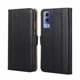 For vivo Y53s 5G / iQOO Z5x / T1x Ostrich Texture Horizontal Flip Leather Case(Black)